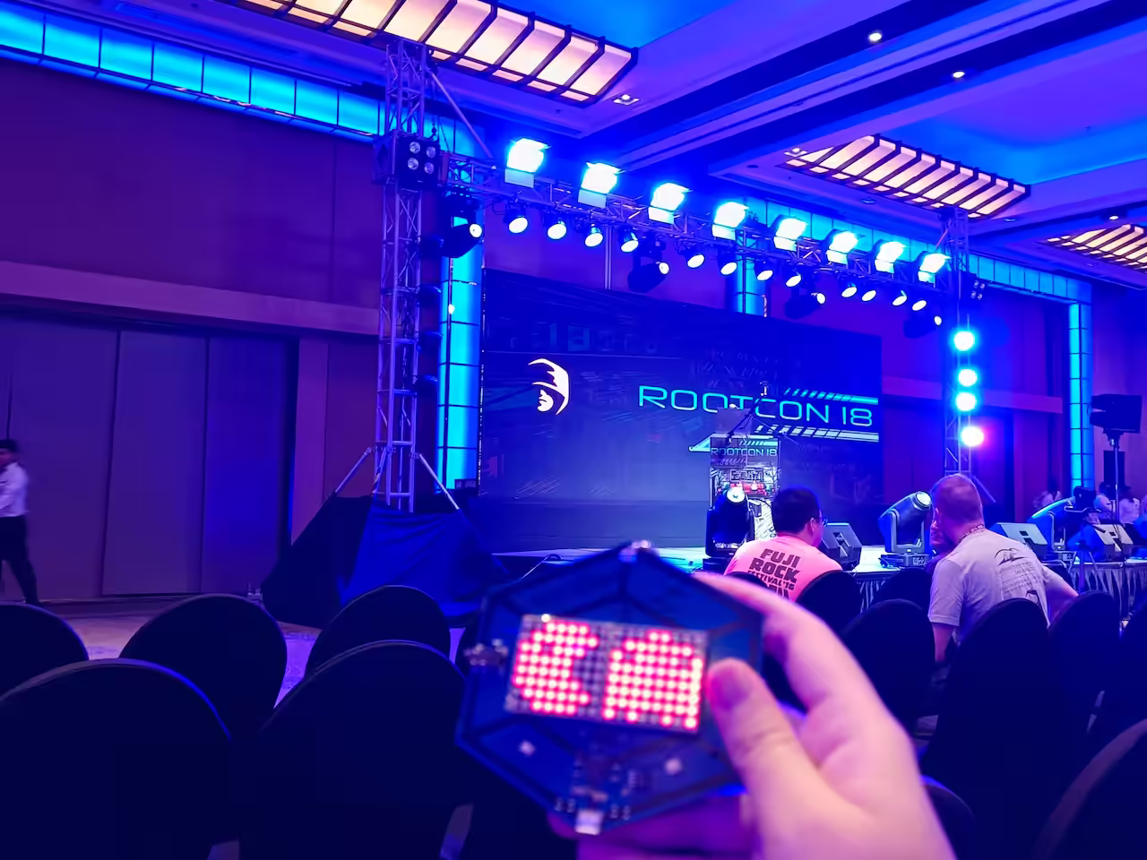 Manulife IT Delivery Center team at RootCon 18 — September 2024